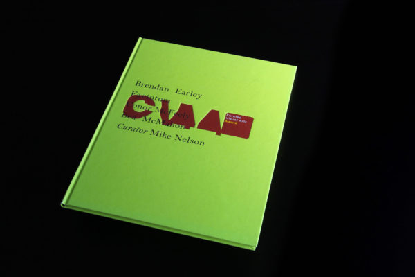 Curated Visual Arts Award book cover