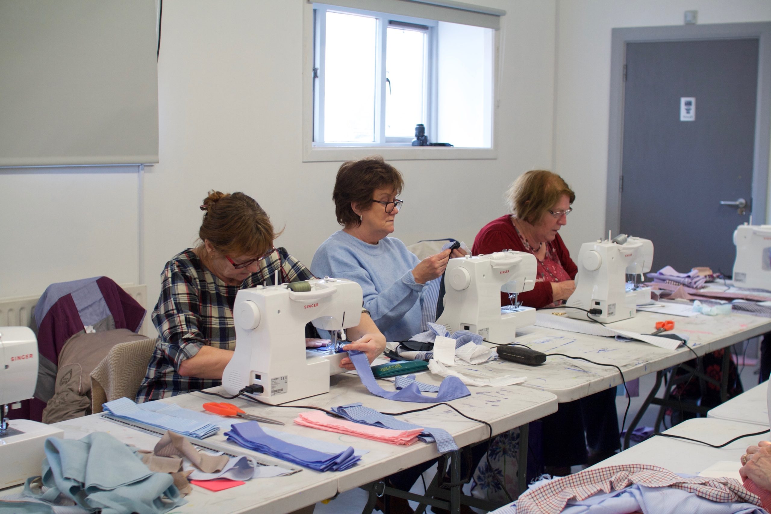 A Stitch In Time participant group photo