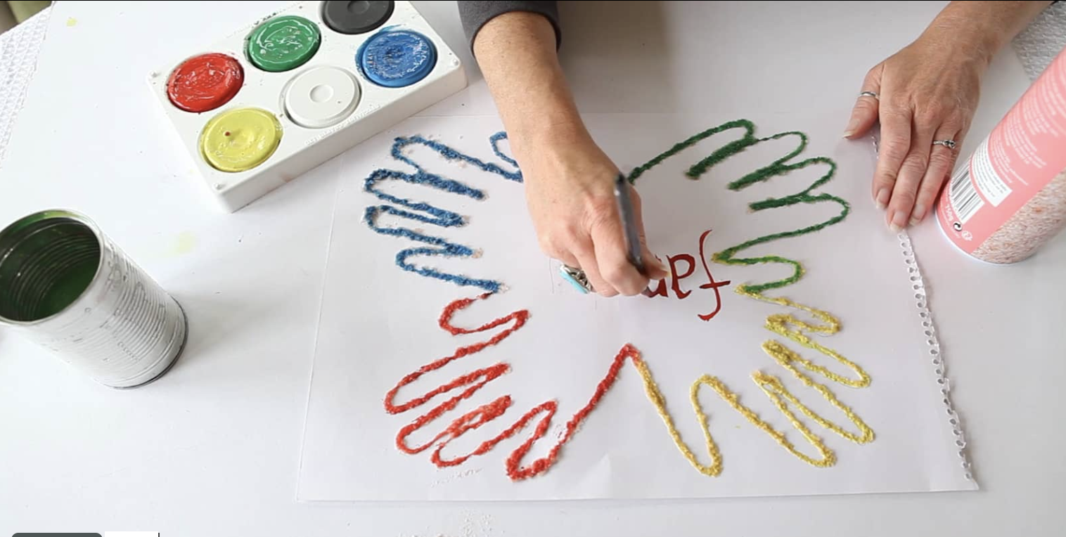 Salt Painting Workshop image