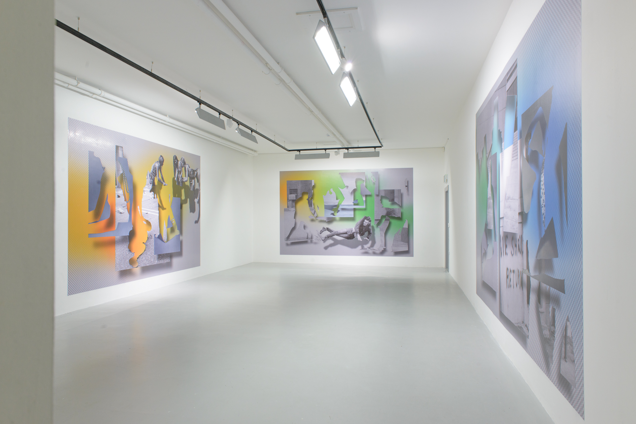 Brigitte Zieger installation image at Void Gallery