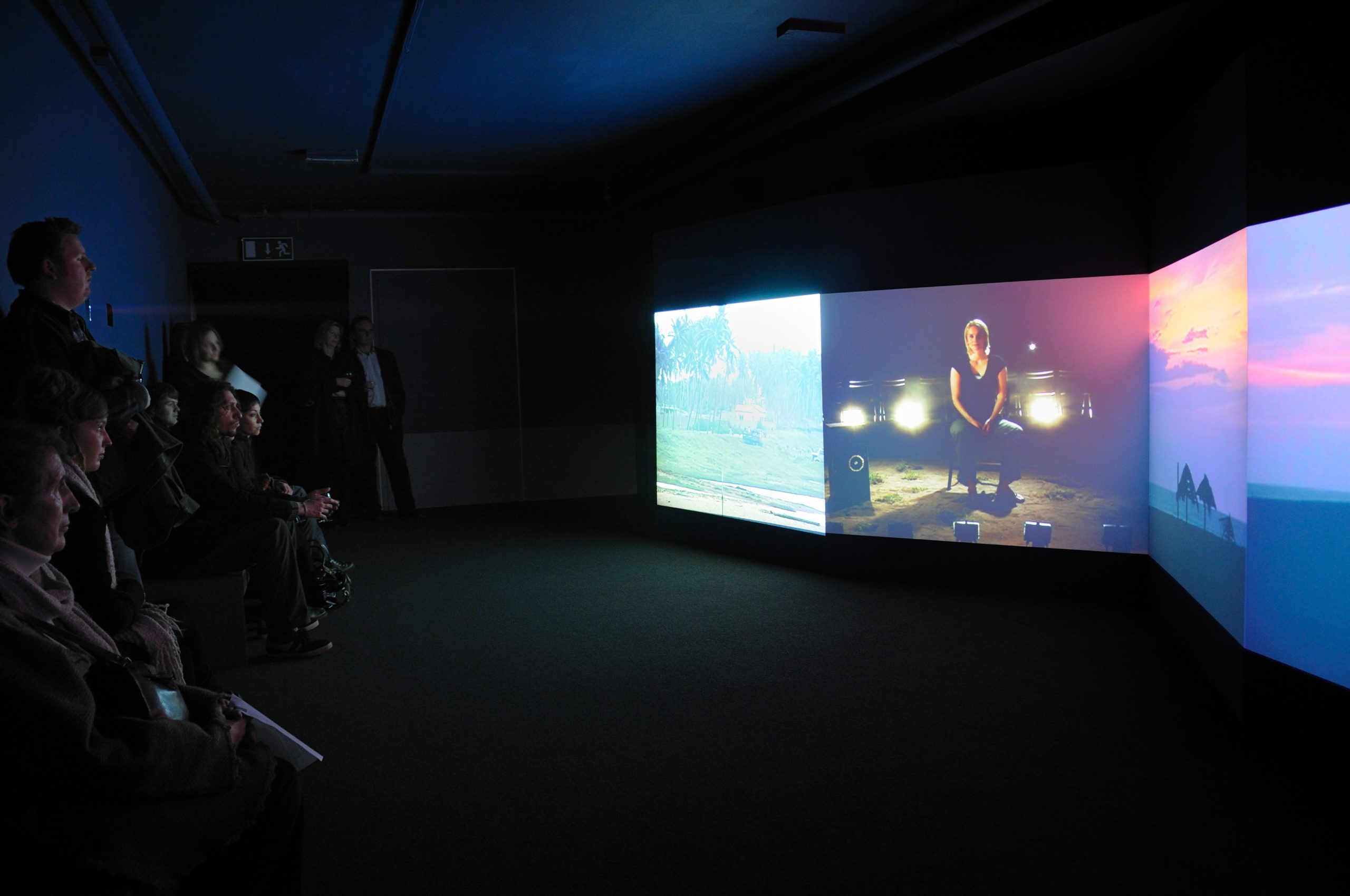 Eija Liisa Ahtila at Void Gallery installation photographs