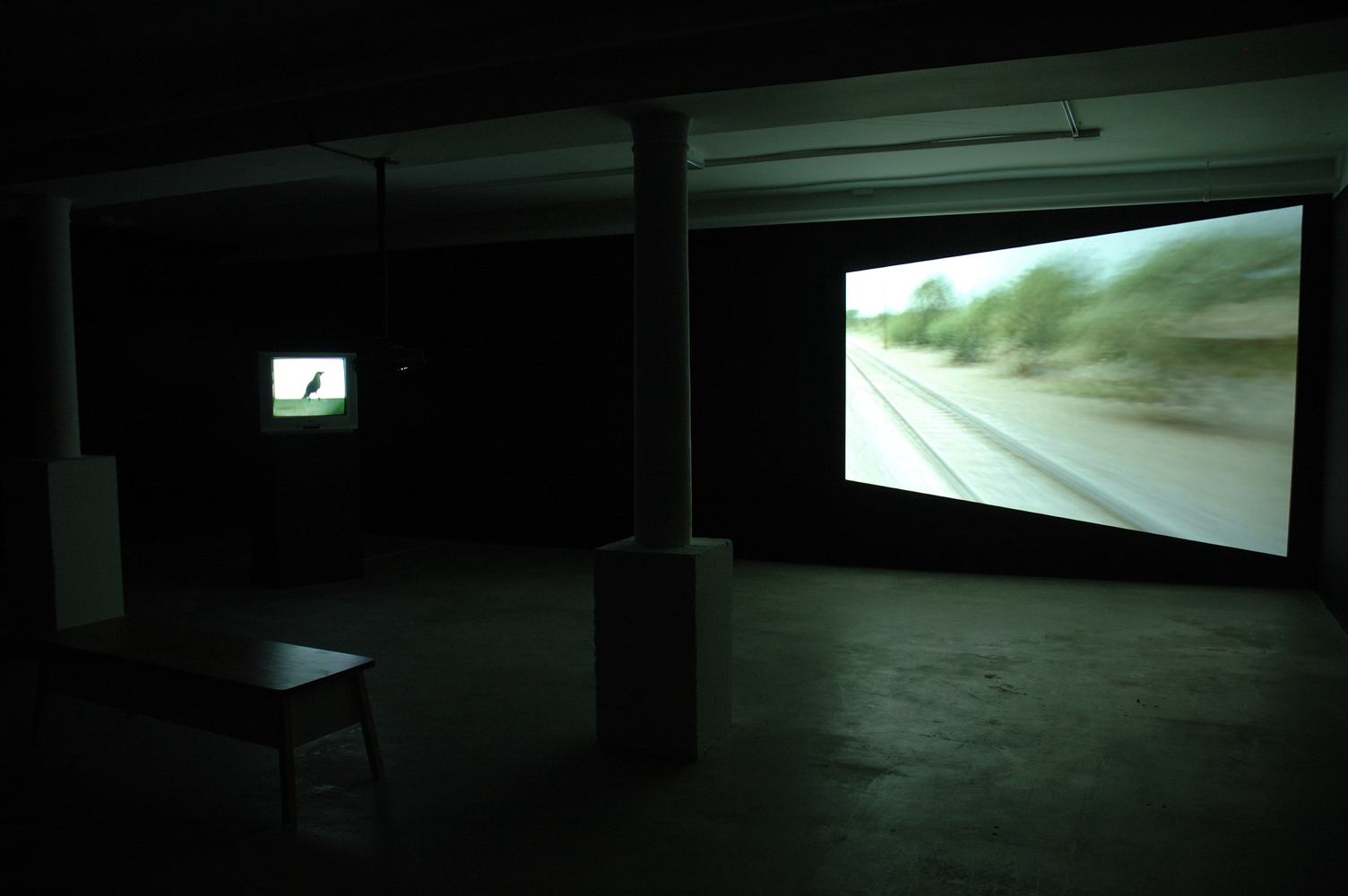 Install photo of Daniel Jewesbury at Void Gallery