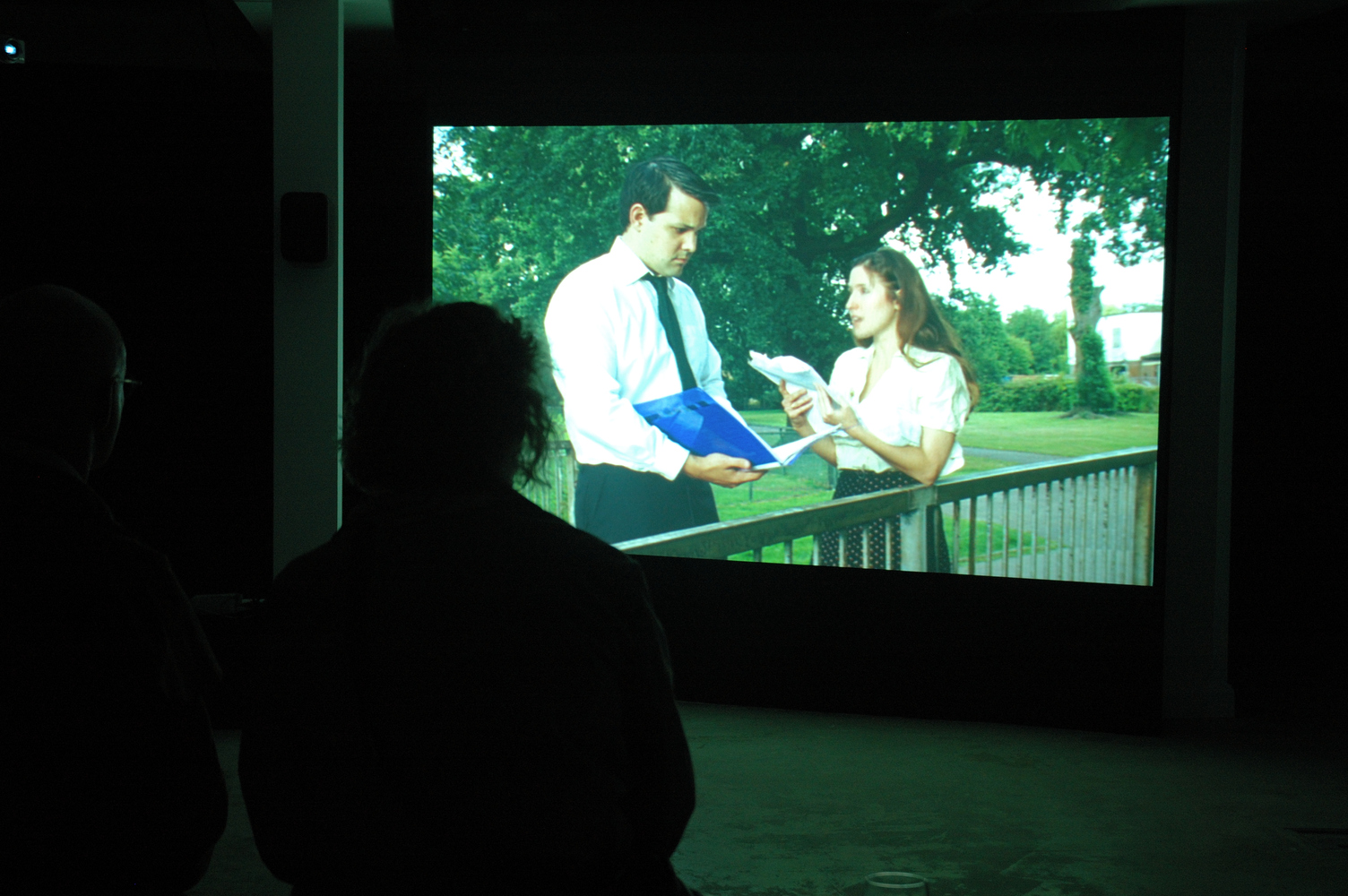 Install photo of Daniel Jewesbury at Void Gallery