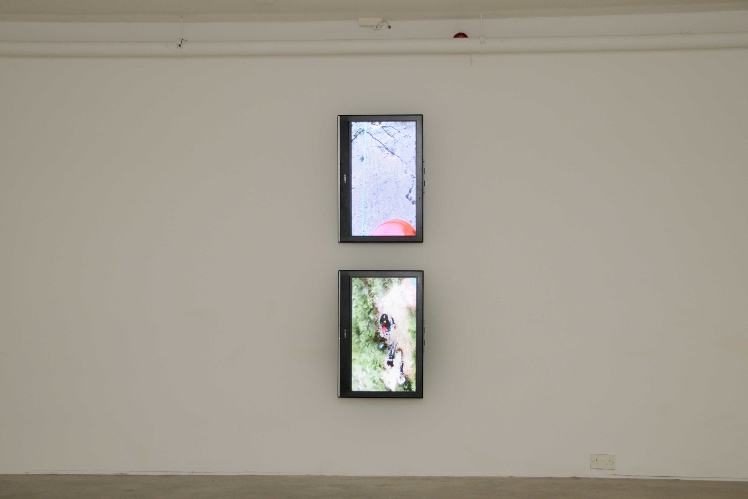 Install photos of Dan Shipsides at Void Gallery