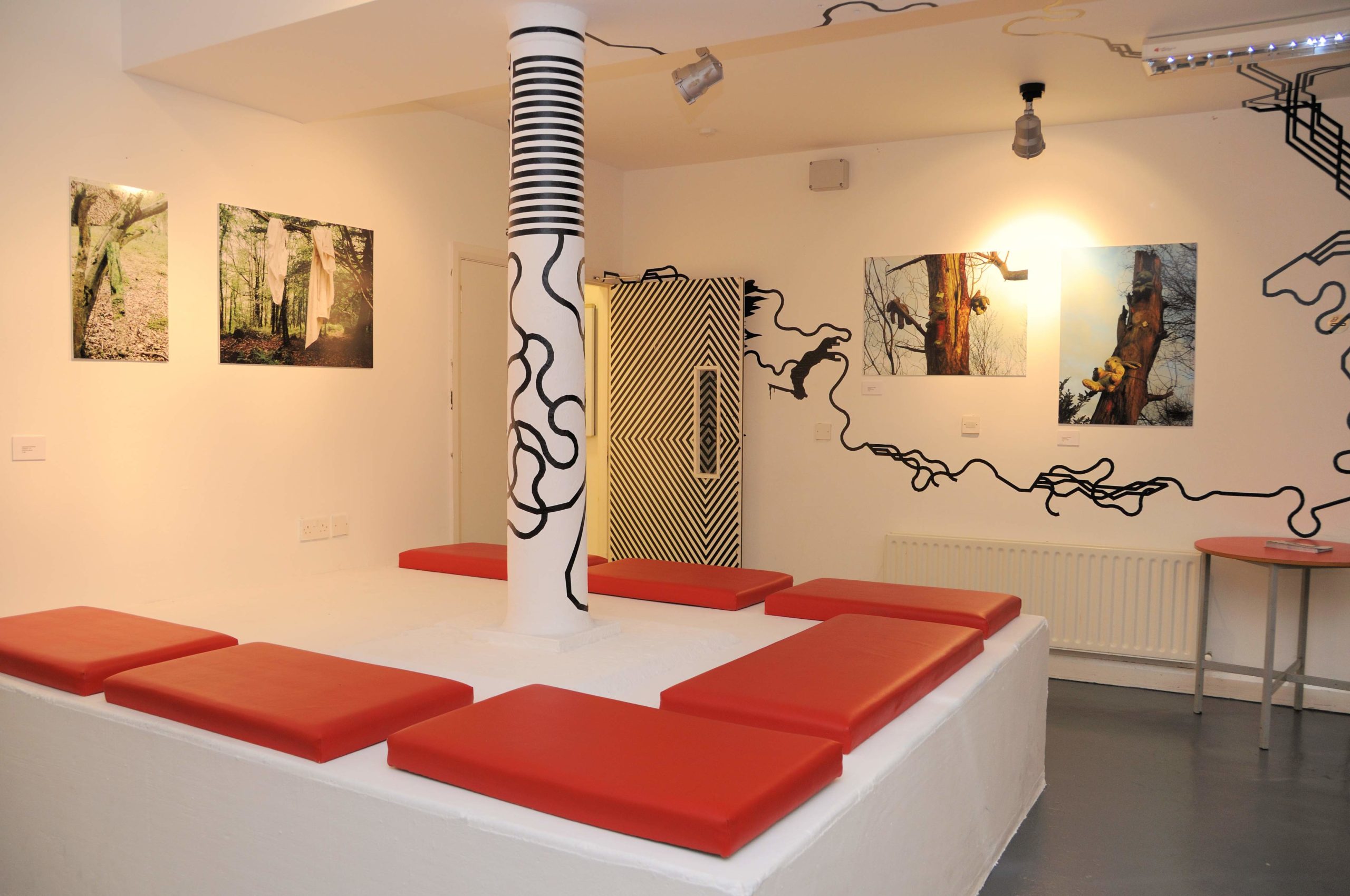 Install image from a Void Art School exhibition