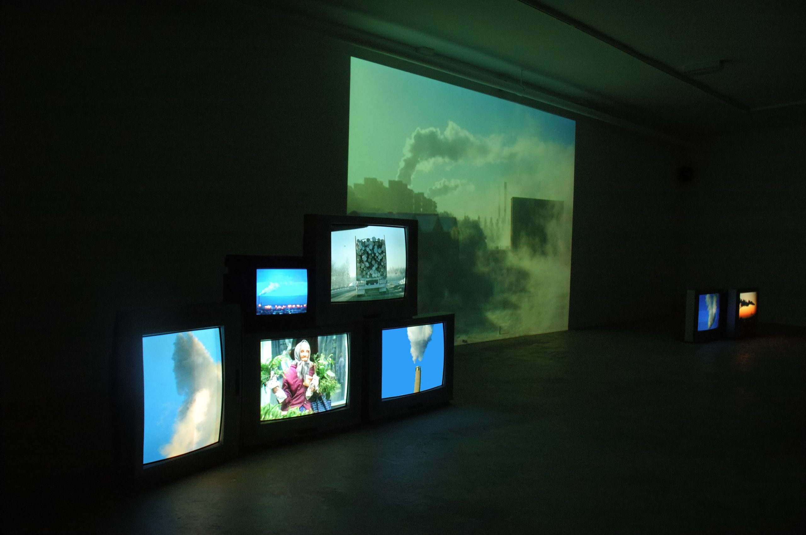 Installation image of Finola Jones exhibition at Void Gallery