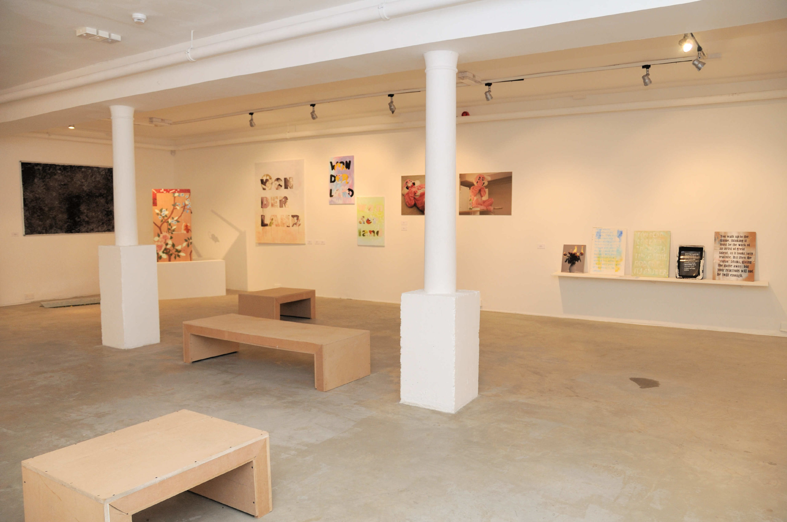 nstall image from a Void Art School exhibition