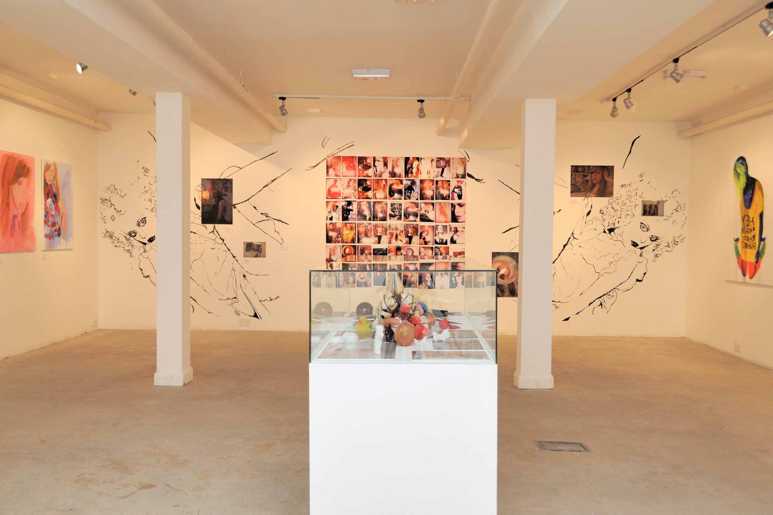 nstall image from a Void Art School exhibition