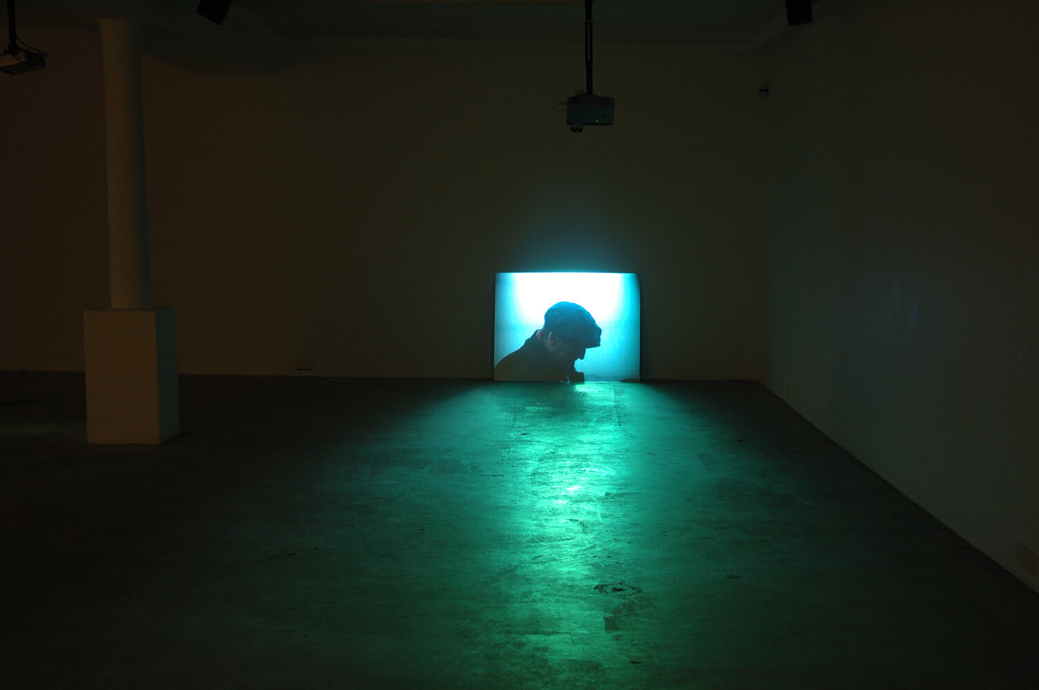 Install photograph of Bea McMahon & Brendan Earley at Void Gallery