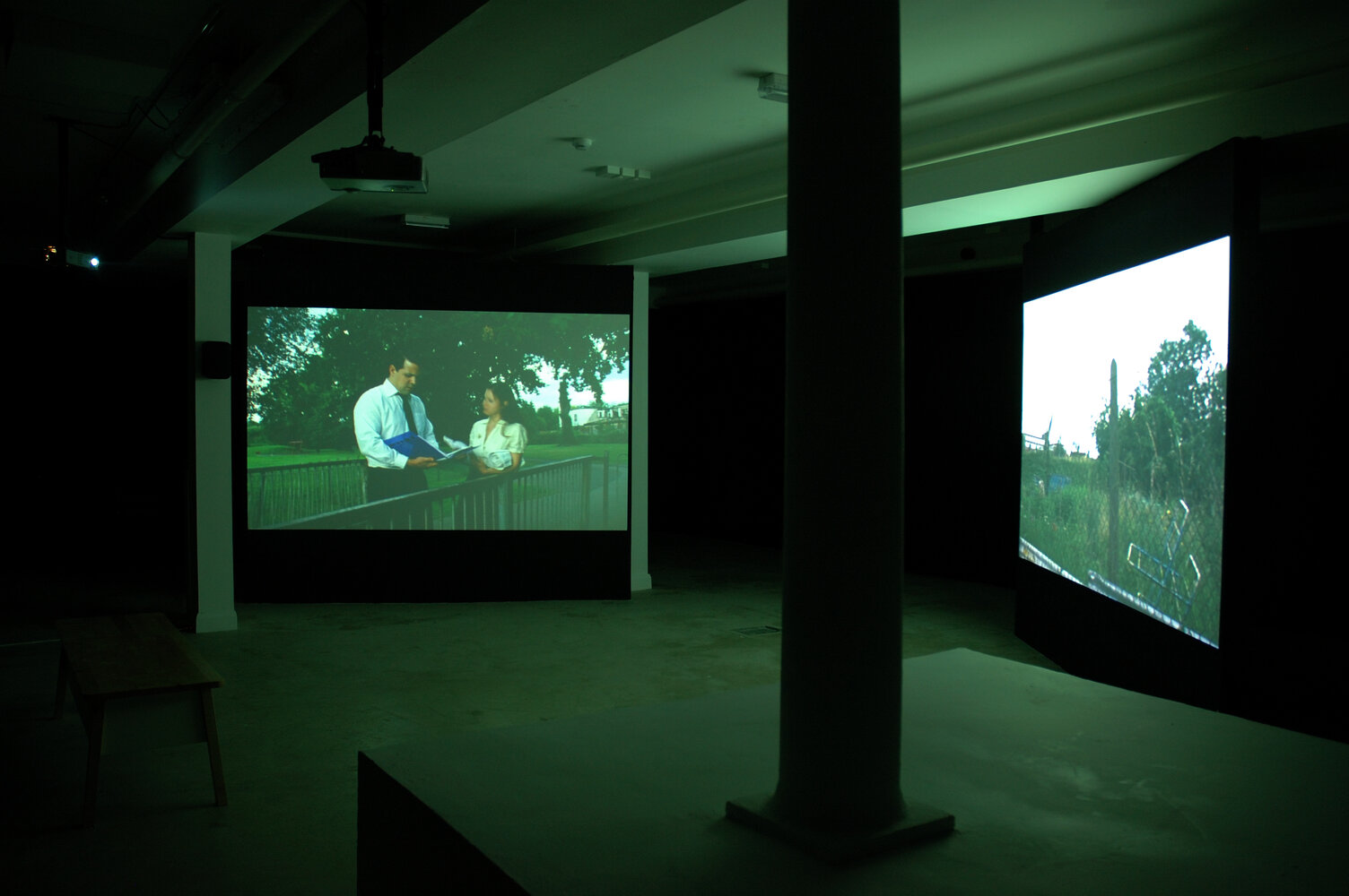 Install photo of Daniel Jewesbury at Void Gallery