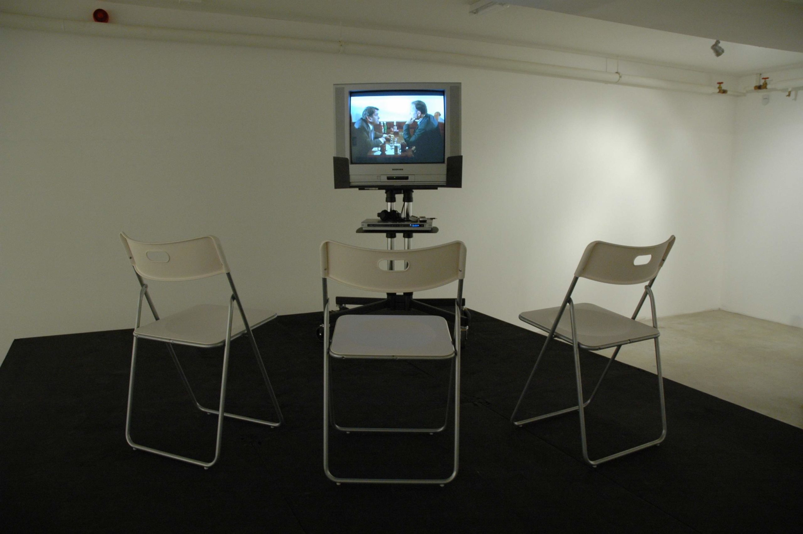 Gerard Byrne install image at Void Gallery