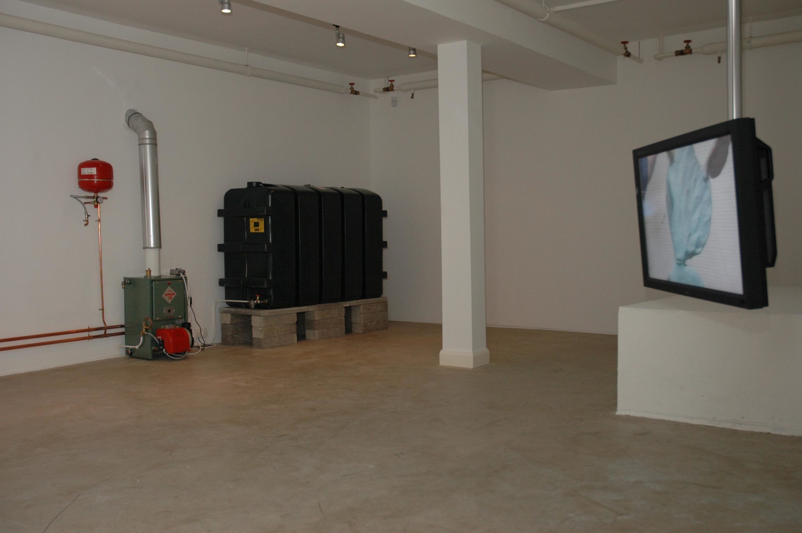 Simon Starling installation image at Void Gallery