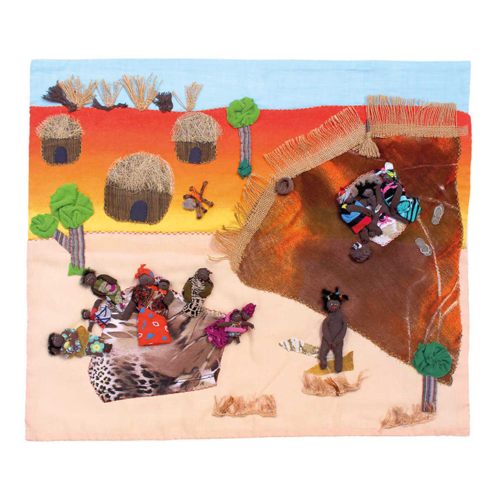 artistic work that depicts a situation in the Savannah