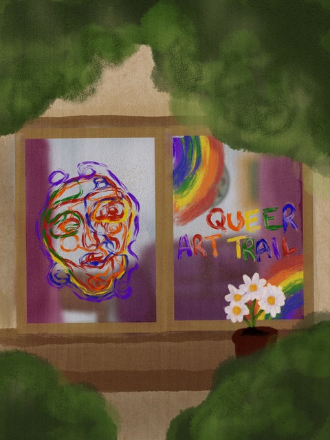 Foyle Pride art trail 2024